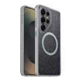 Galaxy S26 Ultra Case | Symmetry Series Clear with Magnets - Stardust (Glitter)