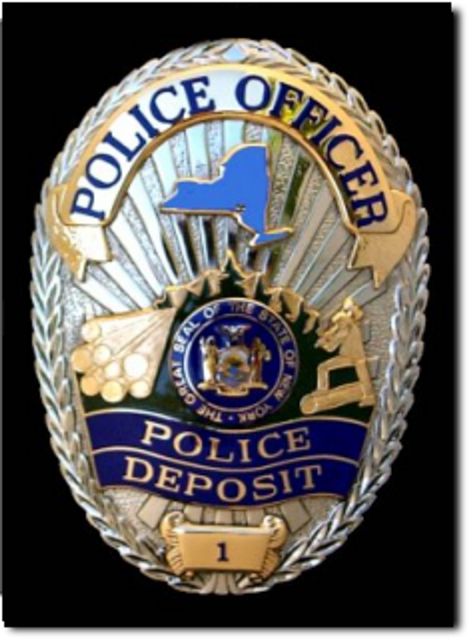 OFFICER Deposit - Authentic Police Badge - Lawman Badge Company