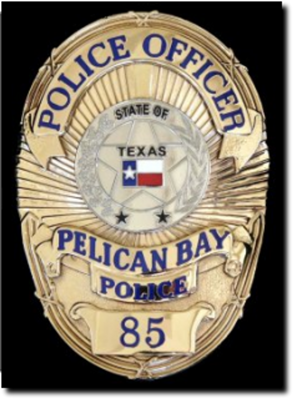 OFFICER Pelican - Authentic Police Badge - Lawman Badge Company