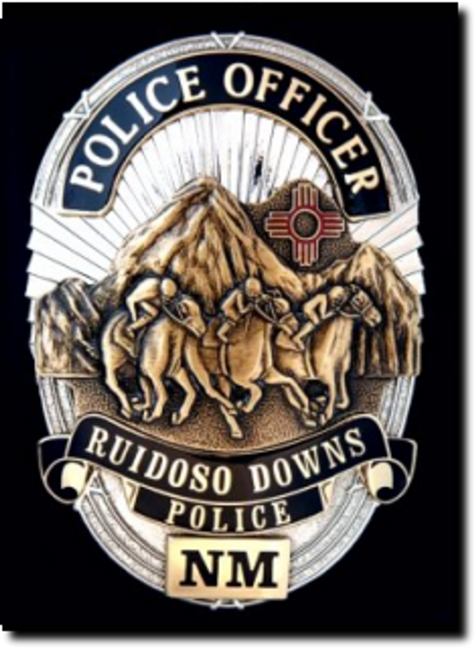 OFFICER Ruidoso Authentic Police Badge Lawman Badge Company officer-ruidoso-authentic-police-badge-lawman-badge-company