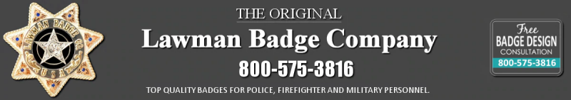 Police Badges by Lawman Badge Company