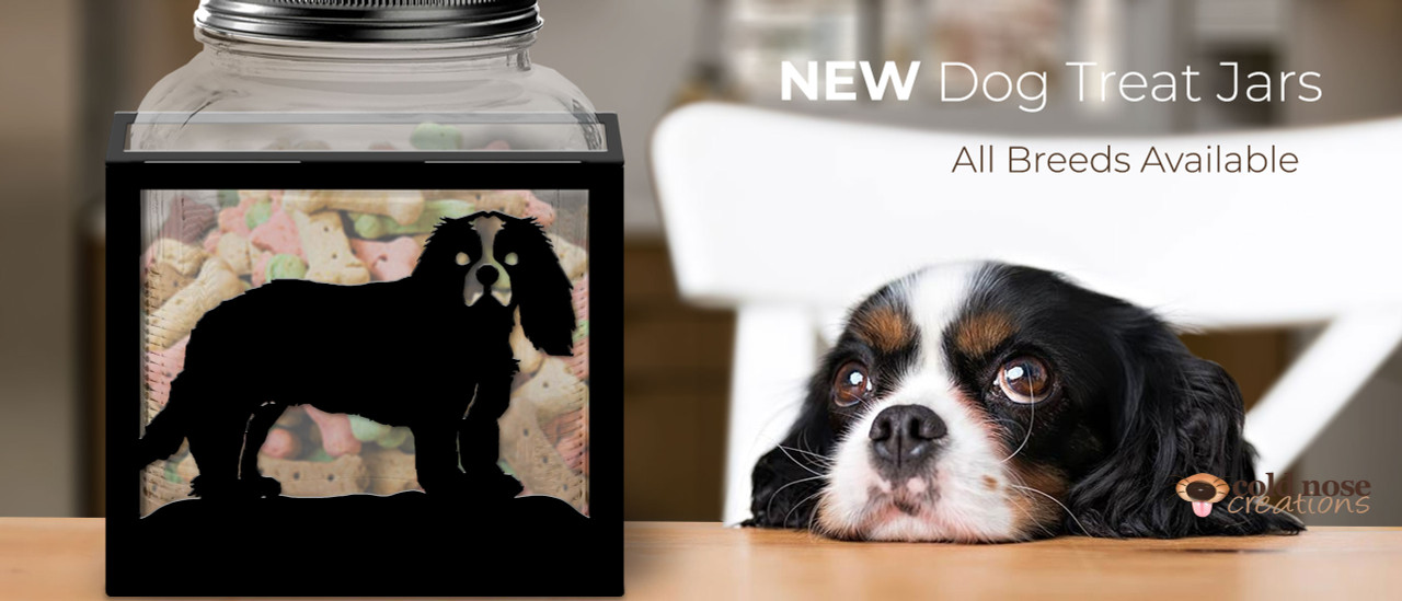 Custom Breed Dog Treat Jars