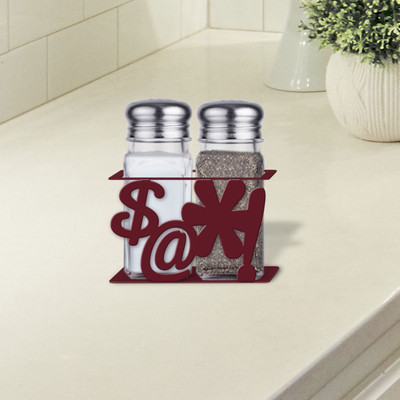 Modern Decor Swear Words Salt and Pepper Shaker Set - Choose Color or Paint it Yourself