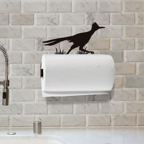 Roadrunner Wall Mount Paper Towel Holder - Mounted Example