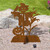 36in Tall Scarecrow Halloween Rust Metal Sturdy Outdoor Yard Art Lawn Decoration - Made in USA