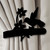 Wildlife Decor Hummingbirds Design Curtain Tie Back Hooks - Satin Black Right Side Wildlife Decor Hummingbirds Design Curtain Tie Back Hooks - Satin Black Right Side