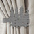 Lodge Decor Trees Design Curtain Tie Back Hooks - Unpainted Primer Right Side