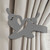 Southwest Decor Chilies Design Curtain Tie Back Hooks - Unpainted Primer Left Side Southwest Decor Chilies Design Curtain Tie Back Hooks - Unpainted Primer Left Side