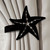 Seashore Decor Starfish Design Curtain Tie Back Hooks - Satin Black Right Side Seashore Decor Starfish Design Curtain Tie Back Hooks - Satin Black Right Side