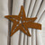 Seashore Decor Starfish Design Curtain Tie Back Hooks - Rust Patina Left Side Seashore Decor Starfish Design Curtain Tie Back Hooks - Rust Patina Left Side