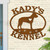 Custom Dog Theme Dogo Argentino Custom Text Oval Outdoor Wall Sign - rust patina