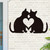 Cat Theme Love Cats Metal Wall Art - XXL Size