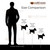 Cavalier King Charles Spaniel Heart Silhouette 12in Wide Pirouette Yard or Garden Stake - Rod Length Choices