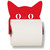 Cat Theme Stalking Kitty Wall-Mount Toilet Paper Holder - Choose Color or Paint it Yourself Cat Theme Stalking Kitty Wall-Mount Toilet Paper Holder - Choose Color or Paint it Yourself