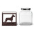 Great Dane 1-Gallon Dog Treat Jar: Metal & Glass - Choose Color or DIY Paint it Yourself