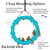 Crab Trio Blue Water Splash Metal Wreath-se-rt-mounting-options