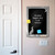 Coyote Moon Metal Chalkboard Set - XL size scene