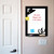 Hat and Horseshoes Metal Whiteboard Set - XL size scene