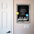 Booze Metal Whiteboard Set - XL size scene