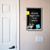 Pelican Pair Metal Chalkboard Set - large size scene