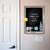 Bear Scene Metal Chalkboard Set - XL size scene
