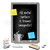 Java Cup Metal Chalkboard Set - large size