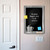Java Cup Metal Chalkboard Set - XL size scene
