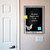 Chicken Metal Chalkboard Set - XL size scene