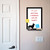 Custom Dog Silhouette Metal Whiteboard Set - large size scene