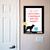 Custom Dog Silhouette Metal Whiteboard Set - XL size scene