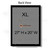 Custom Dog Silhouette Metal Whiteboard Set - backside view