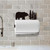 Bear Scene Wall Mount Paper Towel Holder - Mounted Example