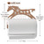 Pony Tales Wall Mount Paper Towel Holder - Dimensions