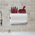 Cabin in The Woods Wall Mount Paper Towel Holder - Mounted Example