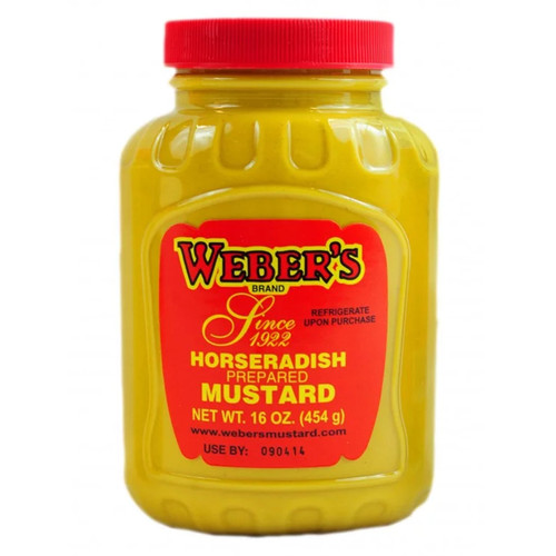 Weber's Mustard - 16 oz. Weber's Mustard - 16 oz.
