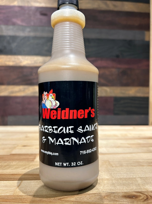 Bottle of Weidner BBQ Sauce & Marinade