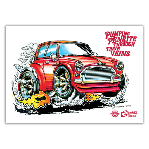 PENRITE MONSTER CAR POSTER SET