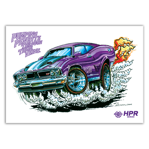 PENRITE MONSTER CAR POSTER SET
