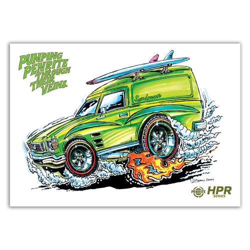 PENRITE MONSTER CAR POSTER SET