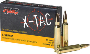 PMC 5.56X45 55GR FMJ-BT - Full Metal Jacket Ammunition PMC 5.56X45 55GR FMJ-BT - Full Metal Jacket Ammunition