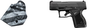 "Taurus GX4 Micro-Compact Pistol - Black | 9mm | 3.0"" Barrel | 10rd | w/ BW MFT Flag Holster" "Taurus GX4 Micro-Compact Pistol - Black | 9mm | 3.0"" Barrel | 10rd | w/ BW MFT Flag Holster"