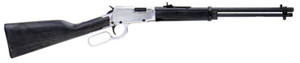 "Rossi Rio Bravo Lever Action Rifle - Black / Nickel| .22 LR | 18"" Barrel | 15rd | Nickel Coated Frame, Receiver & Lever" "Rossi Rio Bravo Lever Action Rifle - Black / Nickel| .22 LR | 18"" Barrel | 15rd | Nickel Coated Frame, Receiver & Lever"