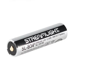 Streamlight SL-B34 Lithium Battery - Rechargeable Power for MegaStream Series Streamlight SL-B34 Lithium Battery - Rechargeable Power for MegaStream Series