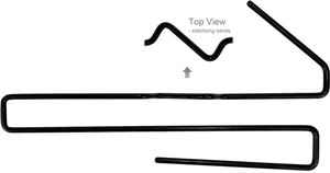 GSS OVER-UNDER HANDGUN HANGERS GSS OVER-UNDER HANDGUN HANGERS