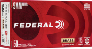 FEDERAL 9MM LUGER 115GR FMJ FEDERAL 9MM LUGER 115GR FMJ