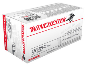 WINCHESTER USA 22-250 REM WINCHESTER USA 22-250 REM
