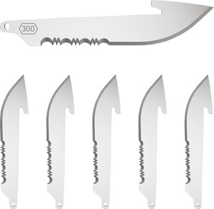 OUTDOOR EDGE 3" DROP POINT BLD OUTDOOR EDGE 3" DROP POINT BLD