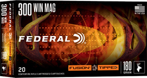 FEDERAL FUSION 300 WIN MAG F300WTFS3 FEDERAL FUSION 300 WIN MAG F300WTFS3