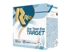 Rio Star Team Target 28 12ga 2.75 inch Shotgun Shells - #8 | 1 oz. | 1250 fps | 25rd Box Rio Star Team Target 28 12ga 2.75 inch Shotgun Shells - #8 | 1 oz. | 1250 fps | 25rd Box