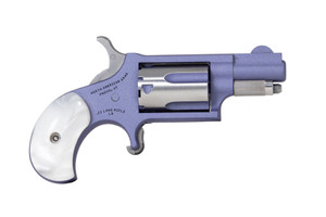North American Arms MINI 22LR Revolver with Orchid Cerakote Finish and White Pearl Grips North American Arms MINI 22LR Revolver with Orchid Cerakote Finish and White Pearl Grips